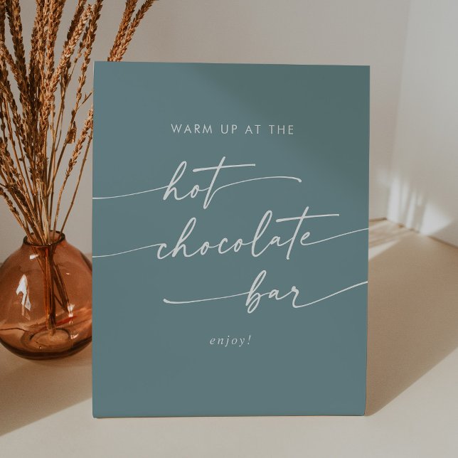 Expositor En L Boho Moda Seafoam Verde azulado Chocolate Bar (Subido por el creador)