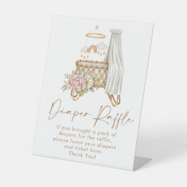 Expositor En L Boho Nursery Baby Shower Diaper Raffle