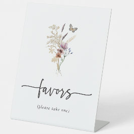 Expositor En L Boho Wildflowers Favors