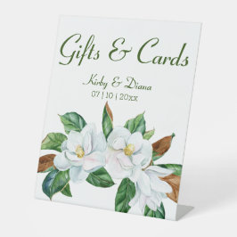 Expositor En L Bonito Magnolia Bouquet Bodas Regalos y Tarjetas