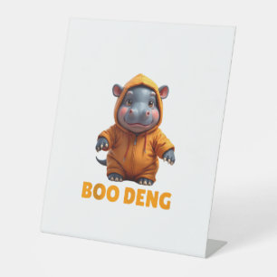 Expositor En L Boo Deng Tee Funny Moo Deng Costume Bebé Hippo Hal