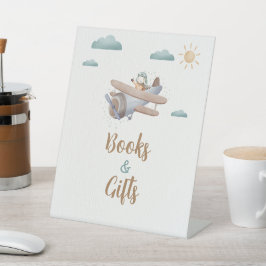 Expositor En L Books & Gift Airplane Baby Shower Traveller