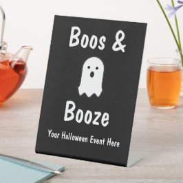 Expositor En L Boos y Booze Halloween