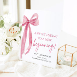 Expositor En L Bow Graduación Un Dulce Terminando Con Un Nuevo Co