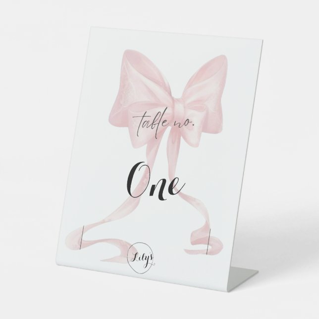 Expositor En L Bow tabletop sign (Anverso)