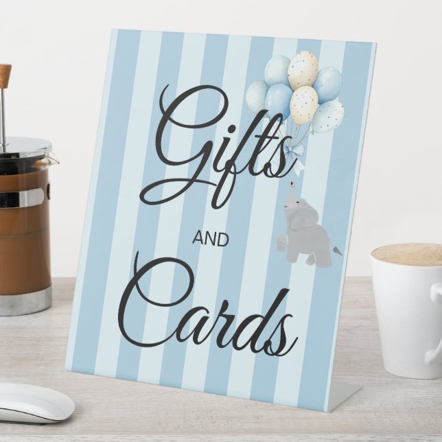 Expositor En L Boy Baby Shower (In Situ)