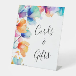 Expositor En L Brillantes tarjetas de matrimonio y regalos de col