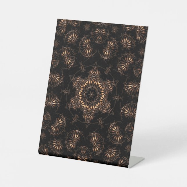 Expositor En L Bronce Age Mandala (Anverso)