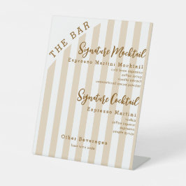 Expositor En L Brown 2 Signature Bebe Cocktail Bar