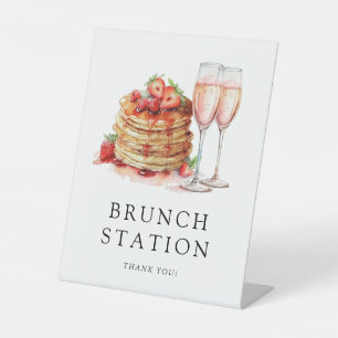 Expositor En L Brunch & Bubbly Elegake Pink Bridal Ducha