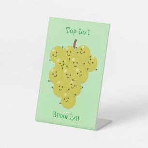 Expositor En L Buen ilustracion de uvas personalizados