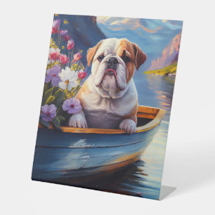 Expositor En L Bulldog inglés sobre un remo: Una aventura escénic