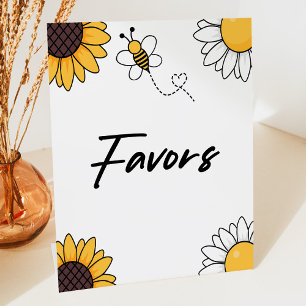 Expositor En L Bumble Abeja favorece Rótulo Fiesta de mesa