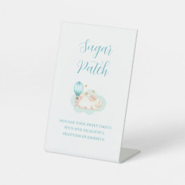 Expositor En L Bunny Dreams, ducha de bebé azul