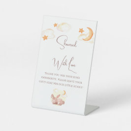 Expositor En L Bunny Dreams Neutral Baby Shower