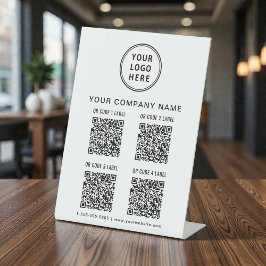 Expositor En L Business Logo Create Your 4 QR Codes