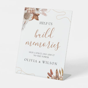 Expositor En L Caer enamorada   Generar libro de invitados Boda d