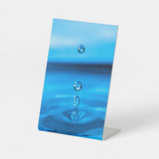 Expositor En L caída de agua