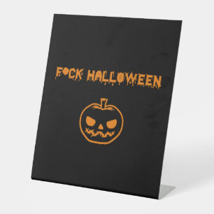 Expositor En L Calabaza anti-Halloween jack-o' lantern