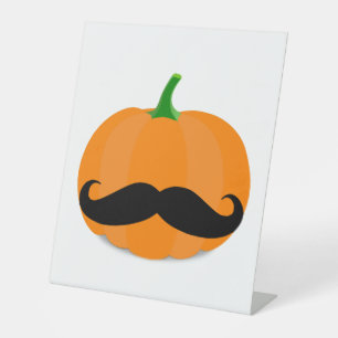 Expositor En L calabaza de halloween con barba
