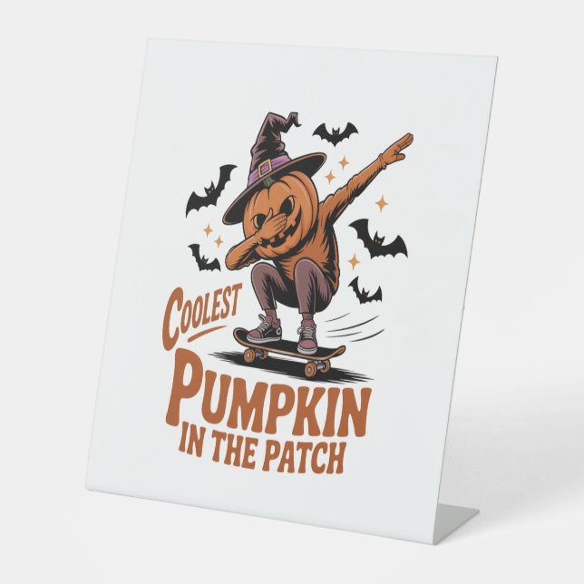 Expositor En L Calabaza más fría del parche (Anverso)