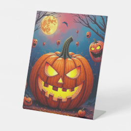 Expositor En L Calabazas feas de Halloween