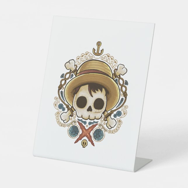 Expositor En L Calavera de pirata (Anverso)