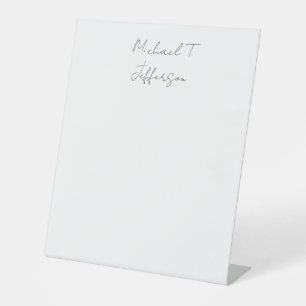 Expositor En L Caligrafía Clásica Elegante Llanto Simple