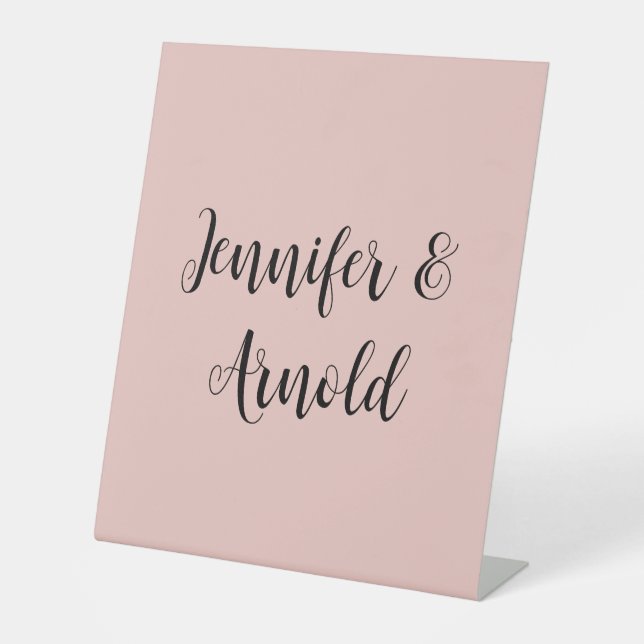 Expositor En L Calligrafía elegante de la planicie (Anverso)