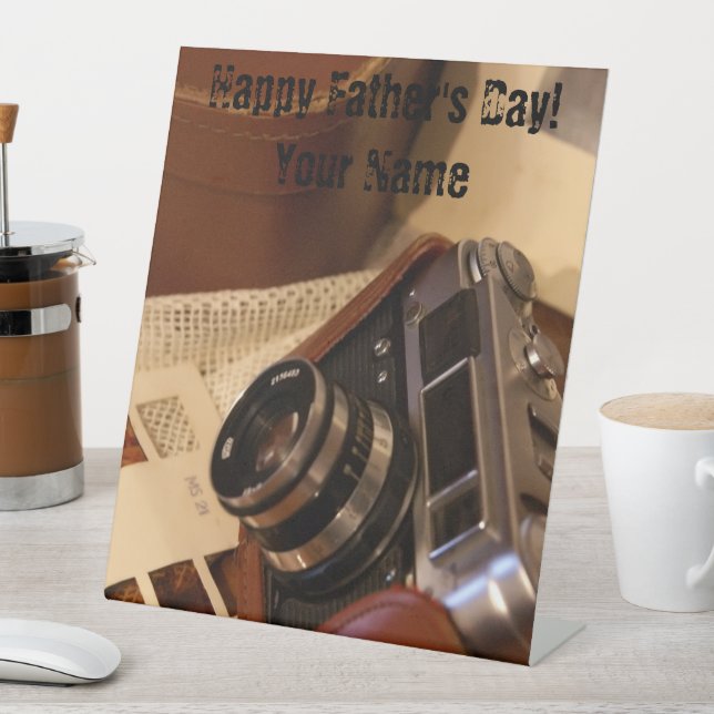 Expositor En L Cámara fotográfica analógica retro (In Situ)