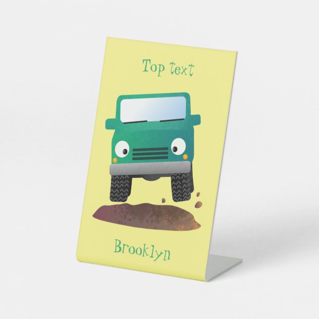 Expositor En L Camión de personalizado de vehículos 4X4 fuera de  (Anverso)