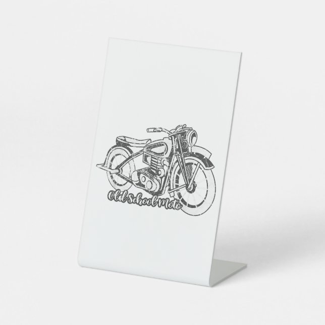 Expositor En L Camisa de motocicleta de época (Anverso)