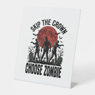 Expositor En L Camiseta de Princesa Zombie Horror Vintage Gráfico