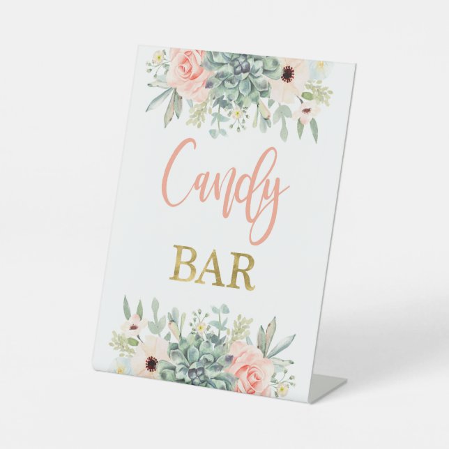 Expositor En L Candy Bar Succulents (Anverso)