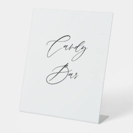 Expositor En L Candy Bar Wedding Sign | Dessert Table Sign 
