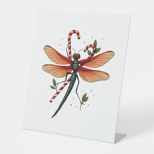 Expositor En L Candy Cane Dragonfly (Anverso)