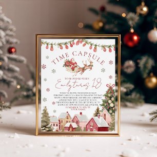 Expositor En L Cápsula de tiempo de Navidad ONEderful Sign
