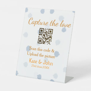 Expositor En L Capturar el amor añadir QR escanear subir imagen a