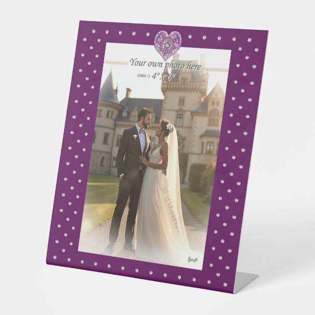 Expositor En L Cardinal red Rosace (Anverso)