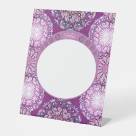 Expositor En L Cardinal Red Rosace