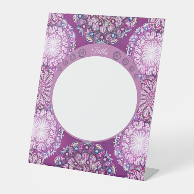 Expositor En L Cardinal Red Rosace (Anverso)