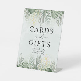 Expositor En L Cards & Gifts Green Tropical Wedding
