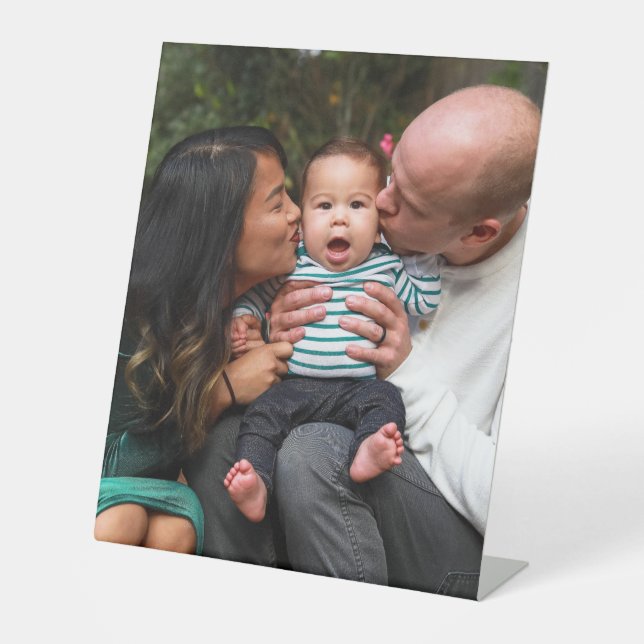 Expositor En L Carga de fotos completa personalizada (Anverso)