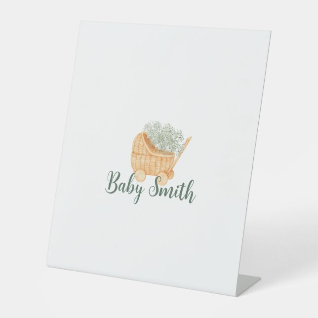 Expositor En L Carrito para bebés (Anverso)