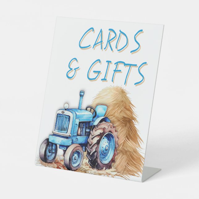 Expositor En L Cartas de cumpleaños y regalos para el Tractor de  (Anverso)