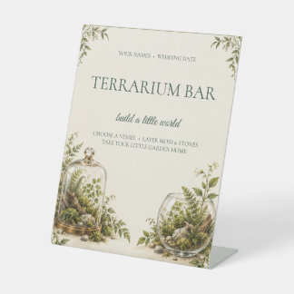 Expositor En L Cartel de barra de terrario para construir en tu b