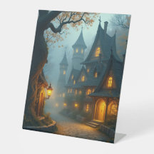 casa embrujada de Halloween