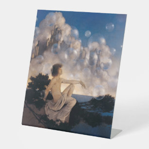 Expositor En L Castillos en el aire de Maxfield Parrish 1904 Fant