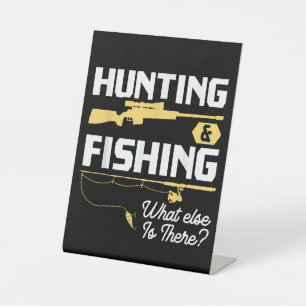 Expositor En L Caza y pesca de lo que hay más - Pescado divertido