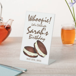 Expositor En L ¡Celebremos! Partido de Cumpleaños de Whoopie Pies